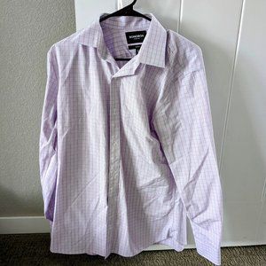 Bonobos Pink Wrinkle Free Dress Shirt with Tailored Fit